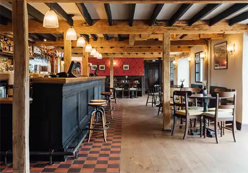 Bar at The Three Locks Stoke Hammond