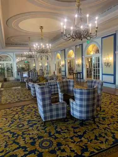 Palm Court Lounge at Imperial Hotel Torquay