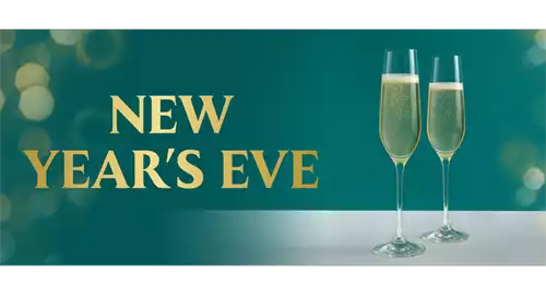 New Year's Eve Menu at Grosvenor Casino Didsbury