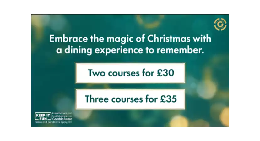 Grosvenor Casino Didsbury Christmas Parties 2025