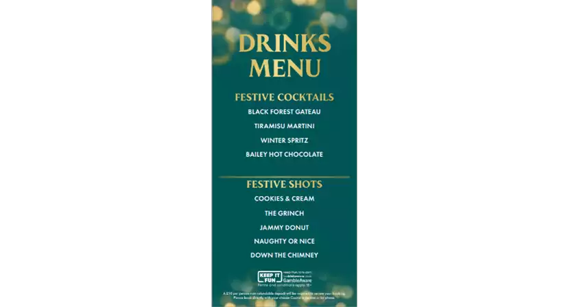 Grosvenor Casino Didsbury Christmas Parties 2025