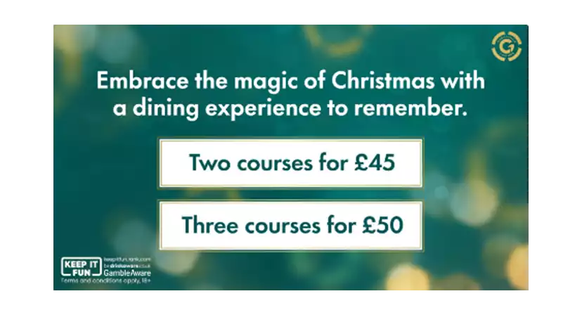 Grosvenor Casino Luton Christmas Parties 2025