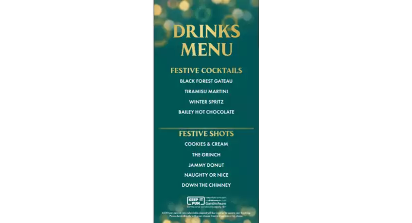 Grosvenor Casino Sheffield Christmas Parties 2025