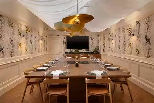 The Treasury 1 room hire layout at