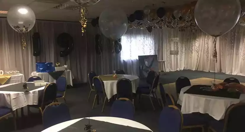 Swan Rooms at Staines RFC Christmas Parties 2026