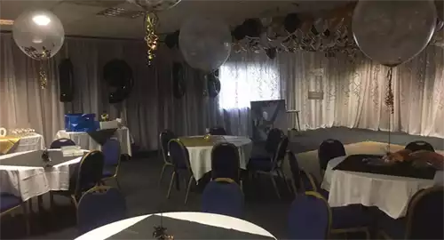 Swan Rooms at Staines RFC Christmas Parties 2026