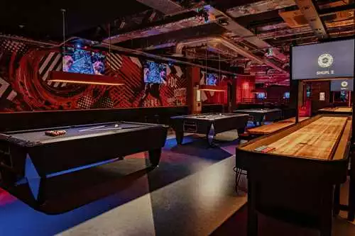 The Gaming Hall at Roxy Ball Room London St Mary Axe
