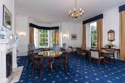 Blue Room 1 room hire layout at
