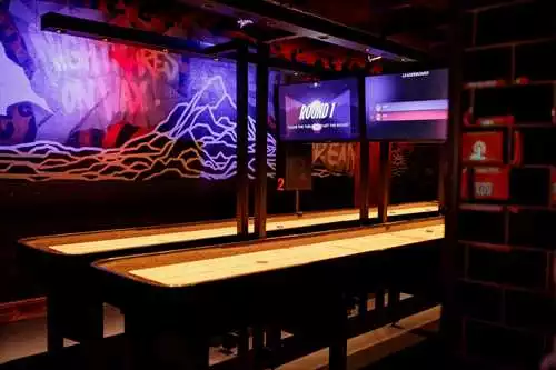 The Gallery 1 room hire layout at