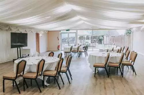 Fairway Suite 1 room hire layout at