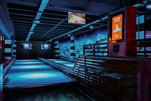 The Lodge 1 room hire layout at Roxy Ball Room York The Stonebow