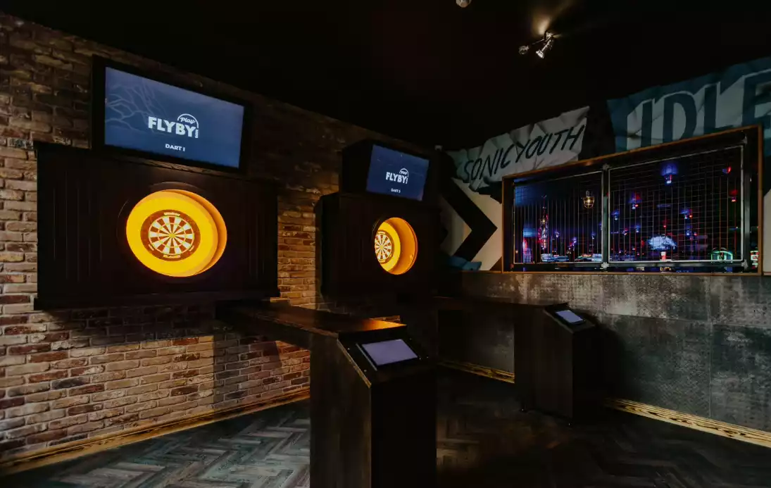 The Bullseye Zone at Roxy Lanes Cardiff The Friary in Cardiff