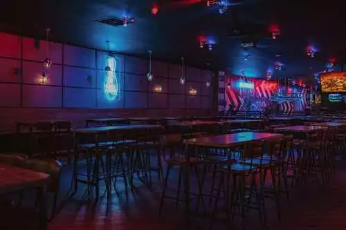Full Venue Hire 1 room hire layout at