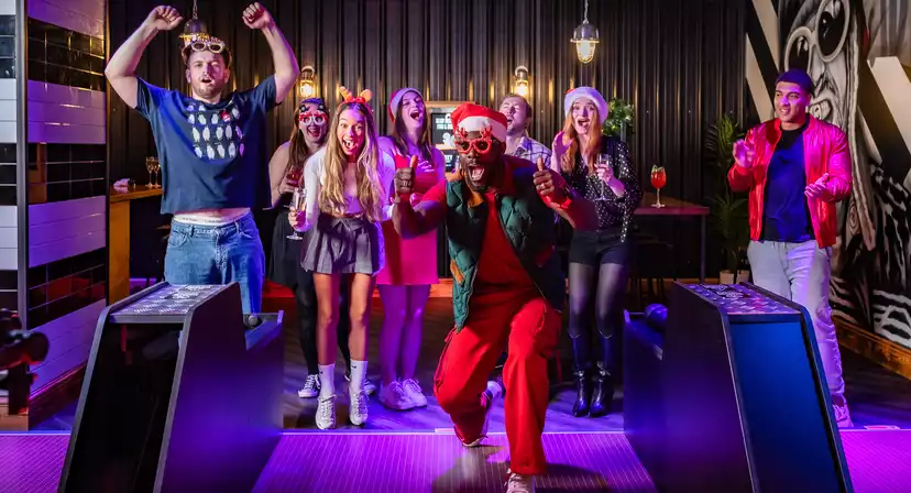 Roxy Lanes Edinburgh Rose Street Christmas Parties 2026