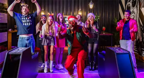 Festive Feast Christmas Parties 2026 at Roxy Ball Room Birmingham Victoria Square