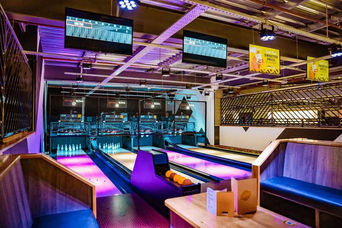 The Mezzanine at King Pins Trafford Palazzo Manchester in Manchester