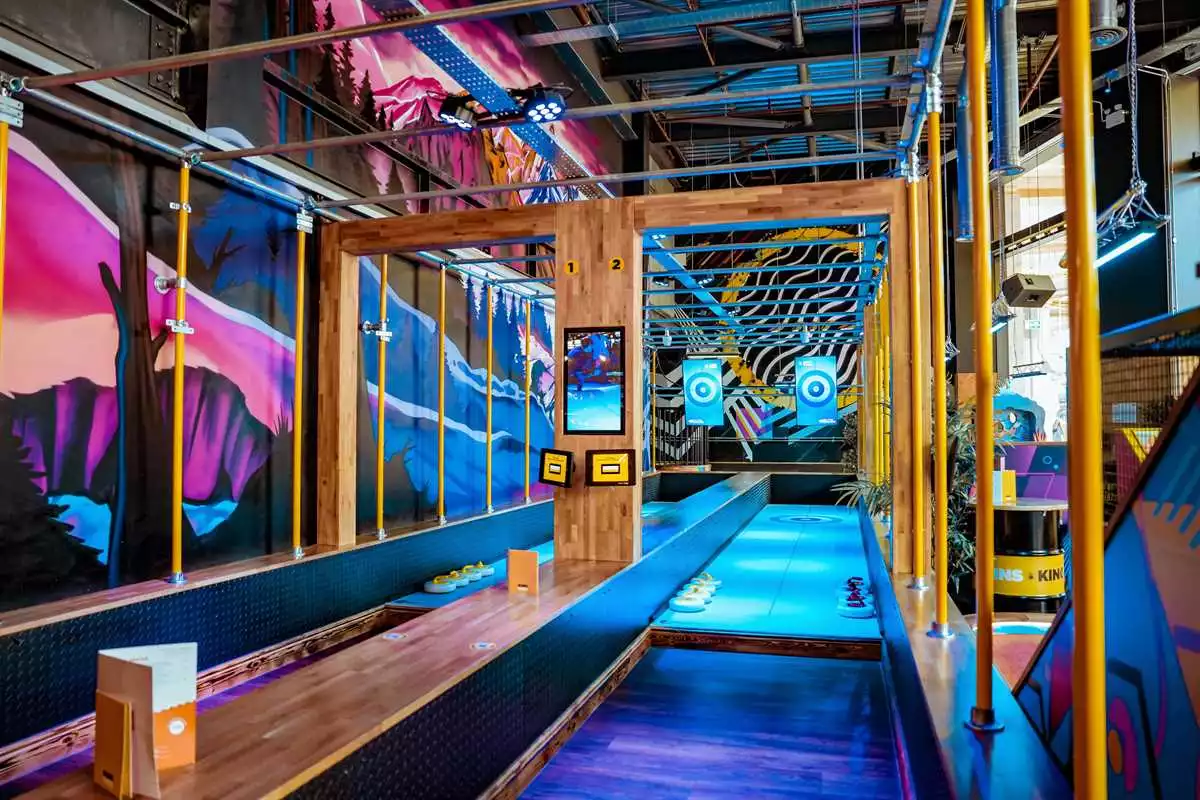 The Putt + Zone at King Pins Trafford Palazzo Manchester in Manchester