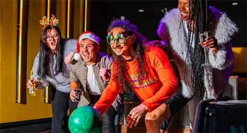 King Pins Trafford Palazzo Manchester Christmas Parties 2026