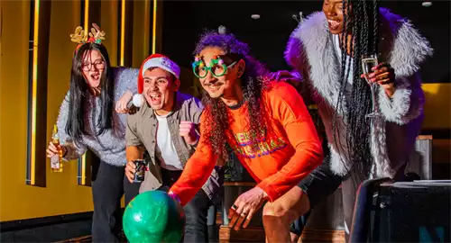 King Pins White Rose Leeds Christmas Parties 2026