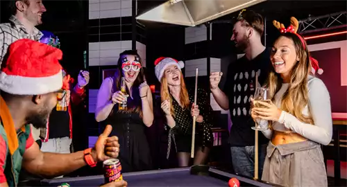 Roxy Lanes Birmingham Digbeth Christmas Parties 2026