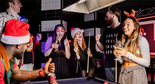 Roxy Lanes Cardiff The Friary Christmas Parties 2026