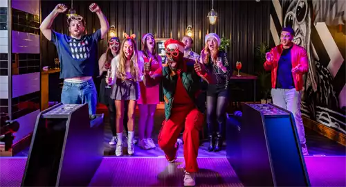 Roxy Lanes Leeds The Light Christmas Parties 2026