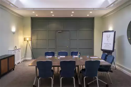 The Wellington 1 room hire layout at Warbrook House