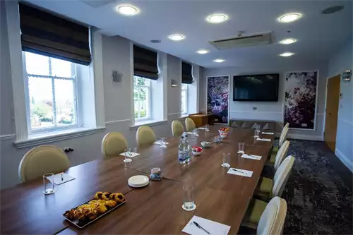 Sedgley Suite 1 room hire layout at Park Hall Hotel and Spa Wolverhampton