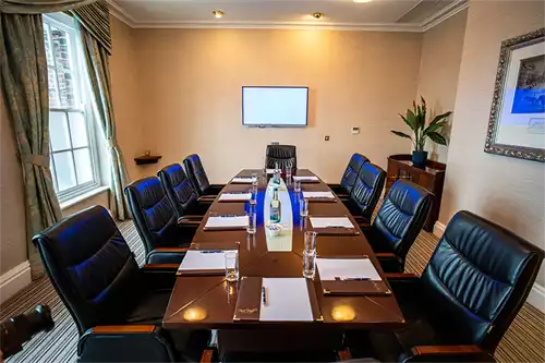 Ednam Room 1 room hire layout at Park Hall Hotel and Spa Wolverhampton