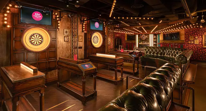 Flight Club Boston Christmas Parties 2026