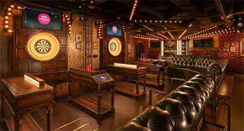 Flight Club Boston Christmas Parties