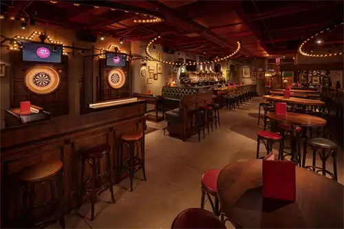 Main Floor at Flight Club Chicago