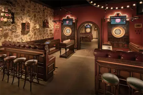 Tournament Room at Flight Club Houston