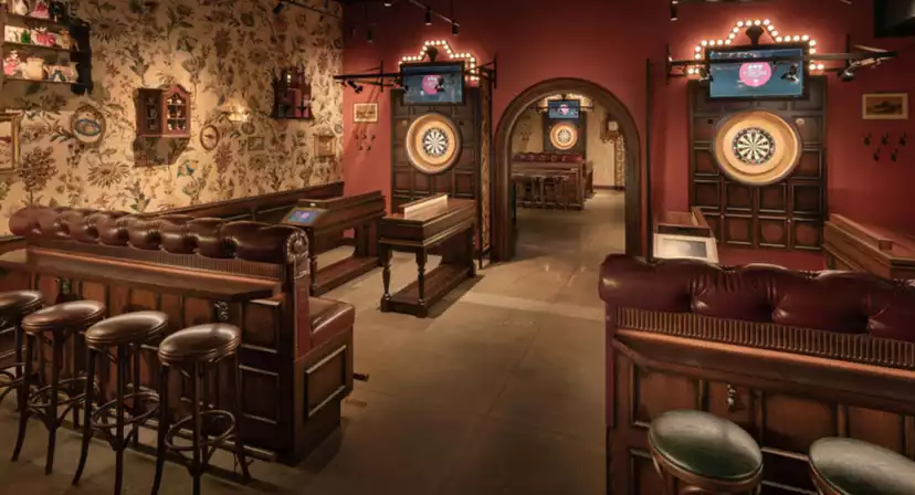 Flight Club Houston Christmas Parties 2026