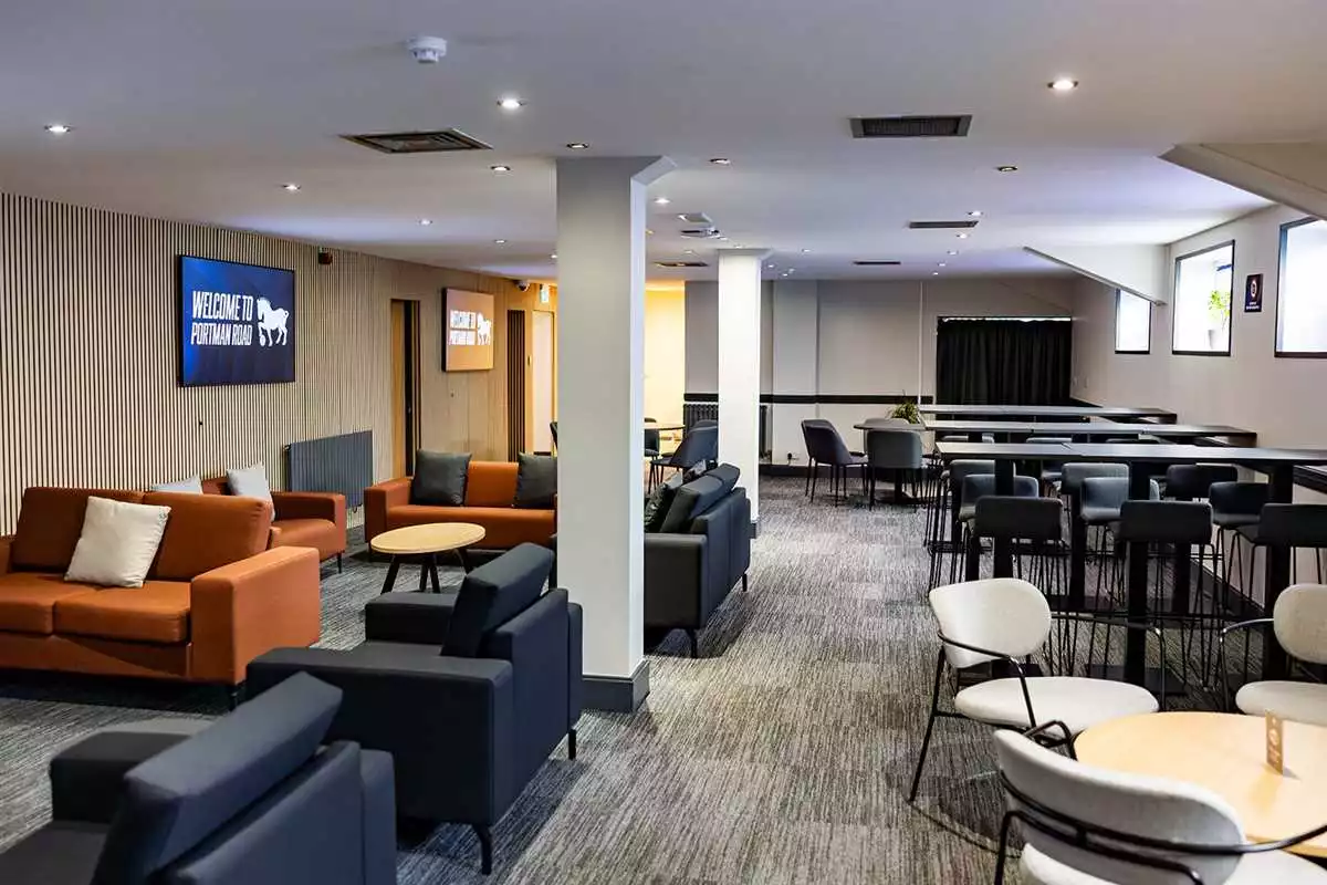 Players Lounge  at Ipswich Town FC - Portman Road in Ipswich
