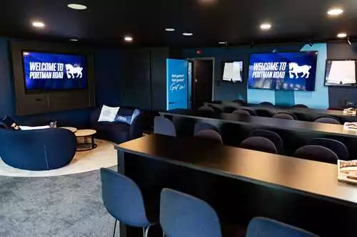Fleximize Box  1 room hire layout at Ipswich Town FC - Portman Road