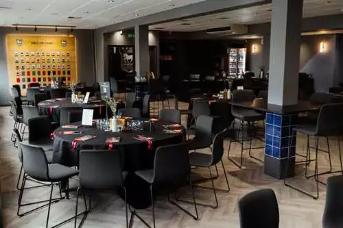 Hall of Fame 1 room hire layout at