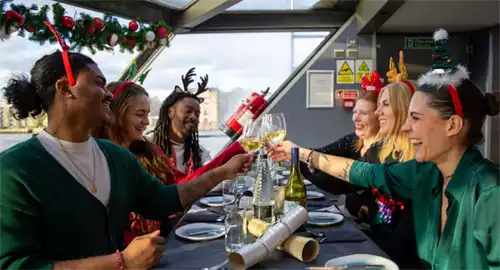Christmas Lunch Party Cruise 2026 at City Cruises London