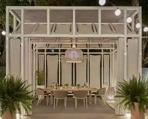 Sugar Palm Cabanas at Viceroy Santa Monica