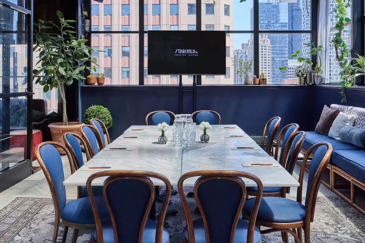 Starchild Rooftop at CIVILIAN Hotel New York City in New York City