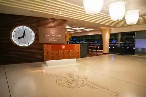 Diamond Club 1 room hire layout at