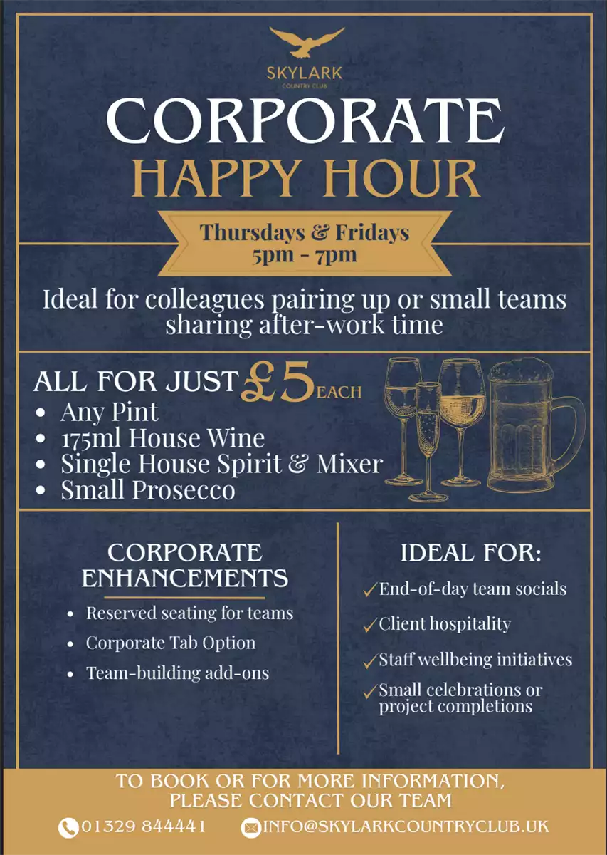 Corporate Happy Hour