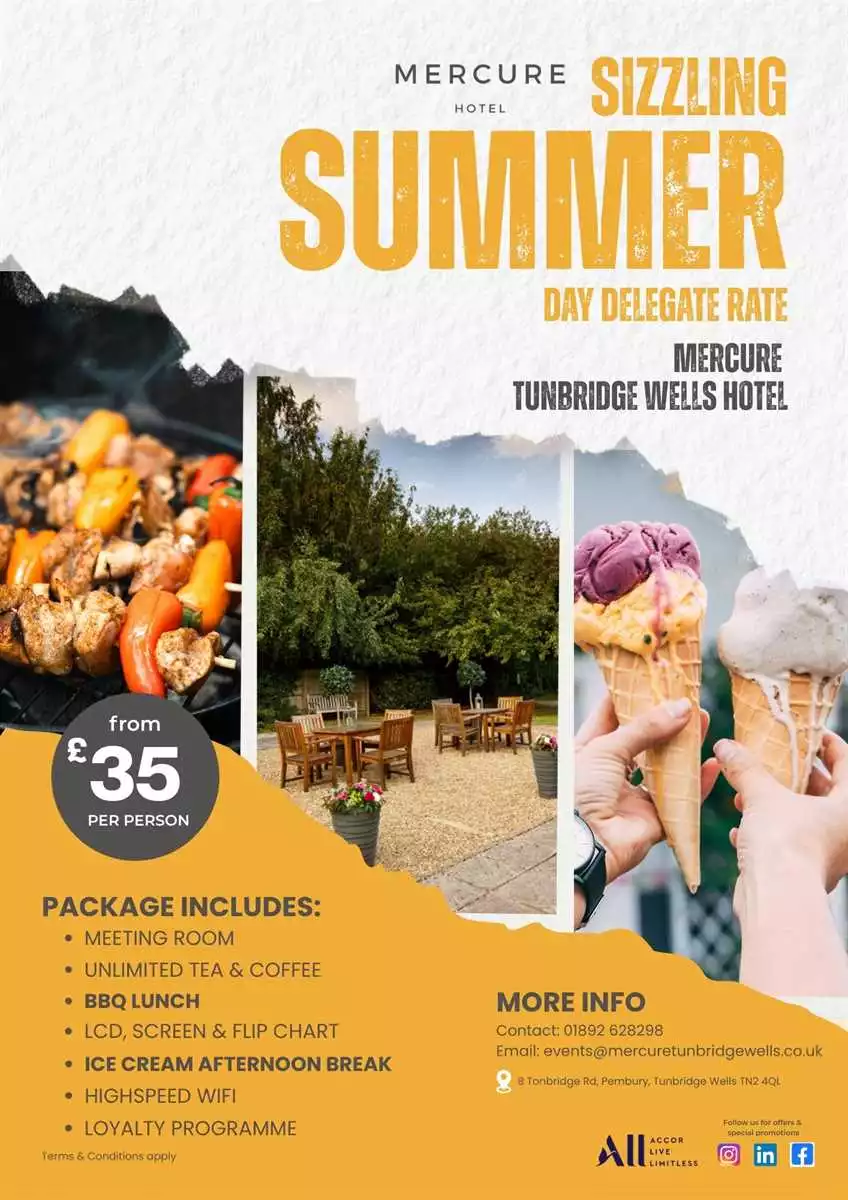 Sizzling Summer Day Delegate Package 