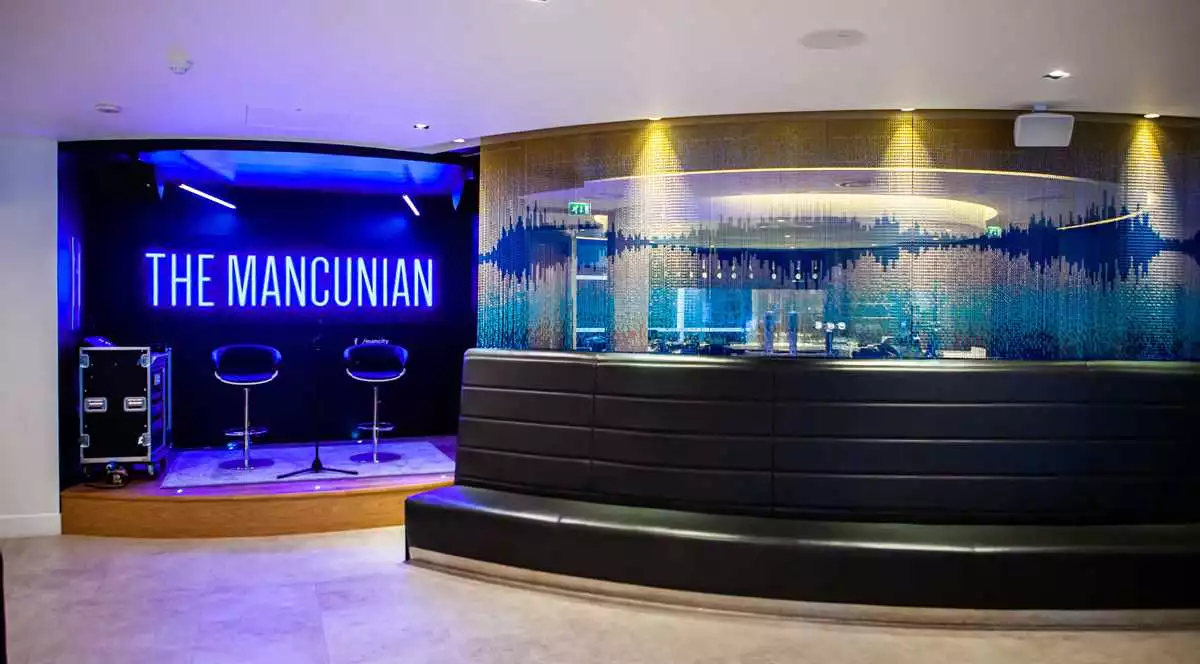 The Mancunian at Etihad Stadium (Manchester City FC) in Manchester
