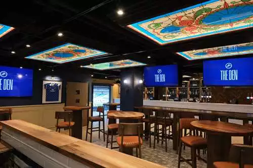 Docherty's Bar  at The Den at Millwall Football Club