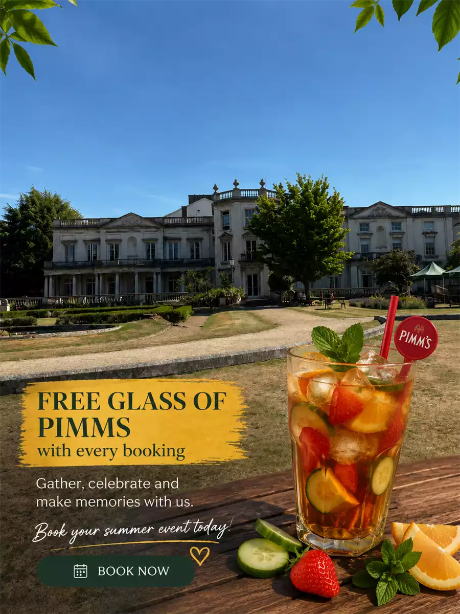 FREE Pimm's on Arrival
