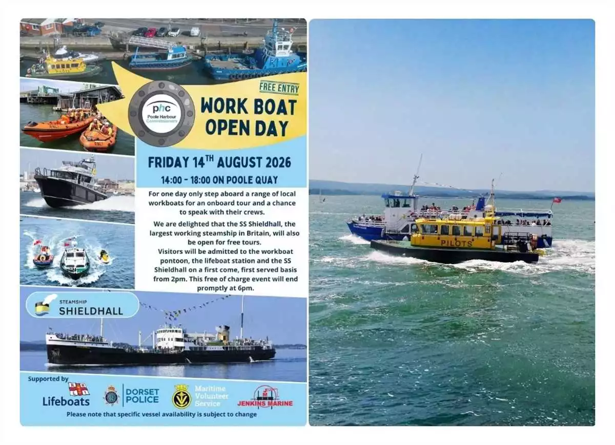Coastal Cruises 50% Off Harbour Cruises to Celebrate PHC Work Boat Open Day