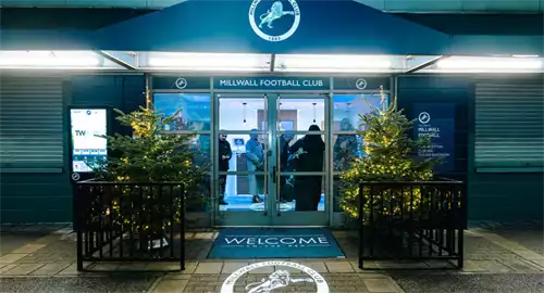 The Den at Millwall Football Club Christmas Parties 2026