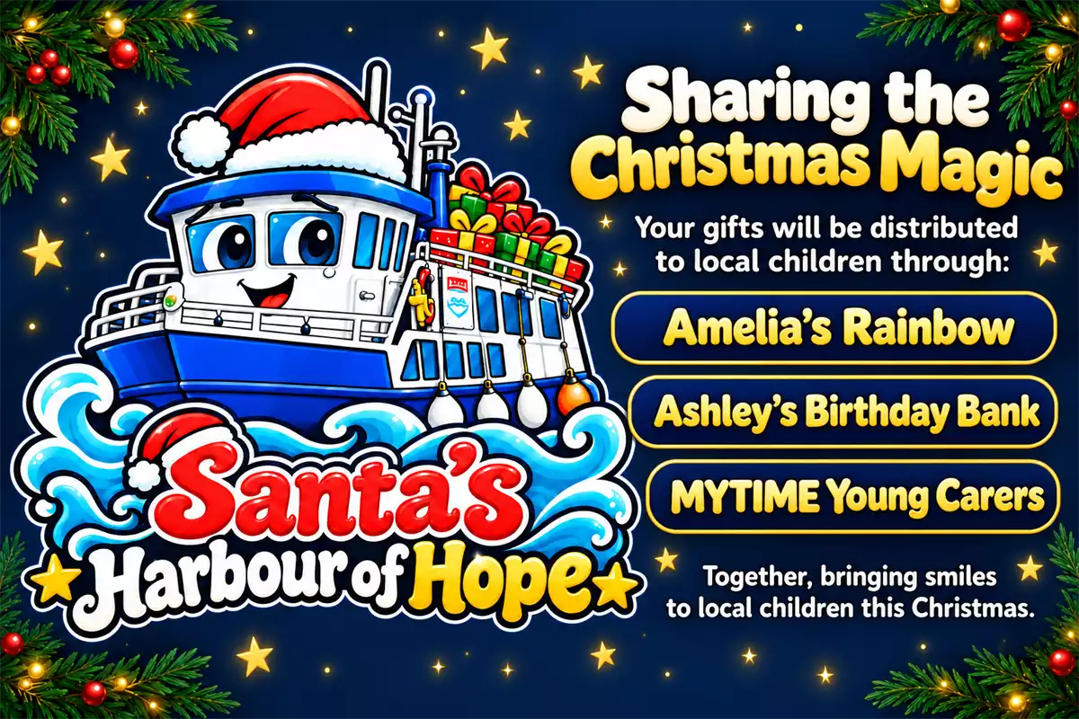 Help fill a boat with Christmas magic: Coastal Cruises Poole launches Santa’s Harbour of Hope