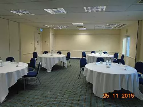 Castle Abbeygate Room 1 room hire layout at Holiday Inn Colchester